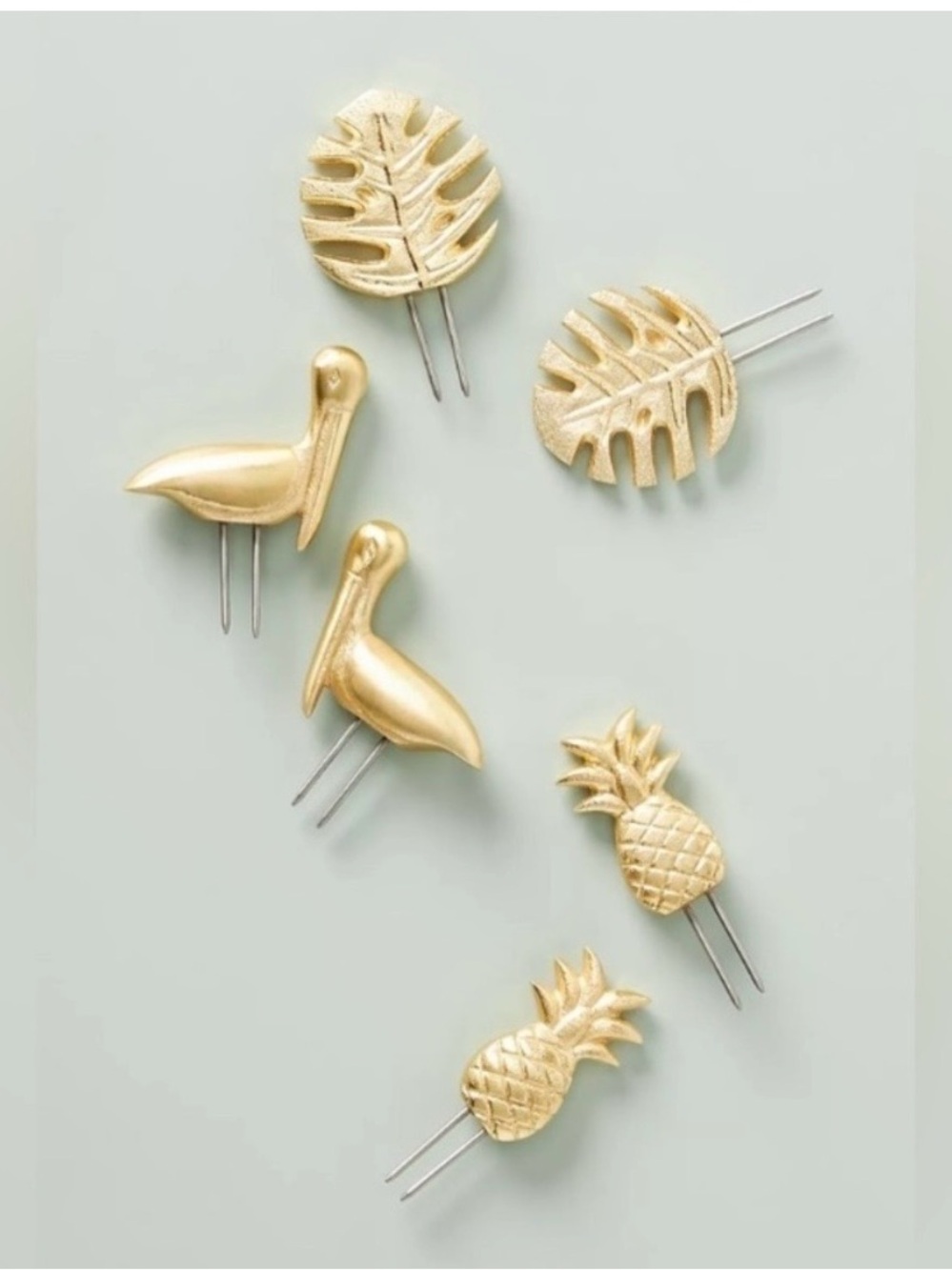 NIB Anthropologie Selva Corn on The Cob, Set of 3 pairs🌽